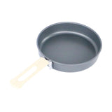 Maxbell Camping Fry Pan Reusable Nonstick Skillet for Backpacking Picnic Hiking