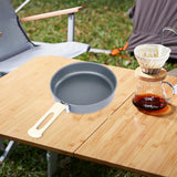 Maxbell Camping Fry Pan Reusable Nonstick Skillet for Backpacking Picnic Hiking