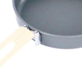 Maxbell Camping Fry Pan Reusable Nonstick Skillet for Backpacking Picnic Hiking