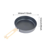Maxbell Camping Fry Pan Reusable Nonstick Skillet for Backpacking Picnic Hiking