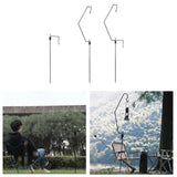 Maxbell Outdoor Camping Hanging Rack Folding Clothes Drying Rack for Camping Cooking Type A