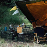 Maxbell Outdoor Camping Hanging Rack Folding Clothes Drying Rack for Camping Cooking Type A