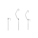 Maxbell Outdoor Camping Hanging Rack Folding Clothes Drying Rack for Camping Cooking Type A