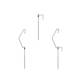 Maxbell Outdoor Camping Hanging Rack Folding Clothes Drying Rack for Camping Cooking Type A