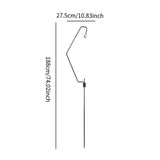 Maxbell Outdoor Camping Hanging Rack Folding Clothes Drying Rack for Camping Cooking Type B