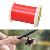 Maxbell Fly Fishing Thread Braided Thread Fly Tying Wire Fishing Gear Binding Thread Red