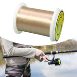 Maxbell Fly Fishing Thread Braided Thread Fly Tying Wire Fishing Gear Binding Thread Khaki