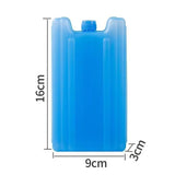 Maxbell 6 Pieces Ice Packs Reusable Rectangular Ice Blocks for Hiking Travel Camping