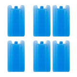 Maxbell 6 Pieces Ice Packs Reusable Rectangular Ice Blocks for Hiking Travel Camping