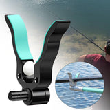 Maxbell Fishing Rod Holder Easy Installation Aluminum Alloy for Sea Freshwater River Black