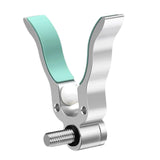 Maxbell Fishing Rod Holder Easy Installation Aluminum Alloy for Sea Freshwater River Silver
