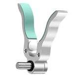 Maxbell Fishing Rod Holder Easy Installation Aluminum Alloy for Sea Freshwater River Silver