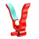 Maxbell Fishing Rod Holder Easy Installation Aluminum Alloy for Sea Freshwater River Red