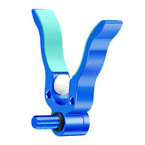 Maxbell Fishing Rod Holder Easy Installation Aluminum Alloy for Sea Freshwater River Blue