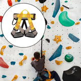 Maxbell Climbing Harnesses for Kids Half Body for Indoor Outdoor Rescuing Rappelling S