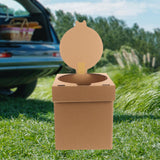 Maxbell Portable Toilet Storage Box Car Toilet Foldable Toilet for Boat Hiking Beach