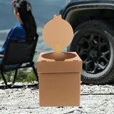 Maxbell Portable Toilet Storage Box Car Toilet Foldable Toilet for Boat Hiking Beach