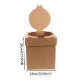 Maxbell Portable Toilet Storage Box Car Toilet Foldable Toilet for Boat Hiking Beach