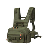 Maxbell Men Outdoor Chest Bag Zipper Organizer Chest Pack for Running Hiking Workout Style C