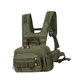 Maxbell Men Outdoor Chest Bag Zipper Organizer Chest Pack for Running Hiking Workout Style C