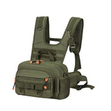 Maxbell Men Outdoor Chest Bag Zipper Organizer Chest Pack for Running Hiking Workout Style C