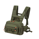 Maxbell Men Outdoor Chest Bag Zipper Organizer Chest Pack for Running Hiking Workout Style C