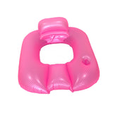 Maxbell Inflatable Pool Float Multifunction Pool Raft for Water Sports Vacation Yard pink