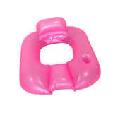 Maxbell Inflatable Pool Float Multifunction Pool Raft for Water Sports Vacation Yard pink