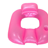 Maxbell Inflatable Pool Float Multifunction Pool Raft for Water Sports Vacation Yard pink