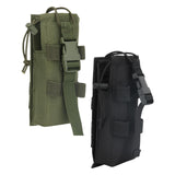 Maxbell Radio Holder Nylon Elastic Strap Flip Cover Pouch  Green