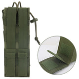 Maxbell Radio Holder Nylon Elastic Strap Flip Cover Pouch  Green