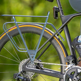 Maxbell Folding Bike Rear Rack Shelf Bike Luggage Rack for Foldable Bicycles Silver