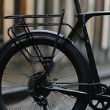 Maxbell Folding Bike Rear Rack Shelf Bike Luggage Rack for Foldable Bicycles Black