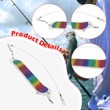 Maxbell Fishing Flasher Compact Effective Supplies for Men Women Fishing Enthusiasts Style A