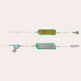 Maxbell Fishing Flasher Compact Effective Supplies for Men Women Fishing Enthusiasts Style A