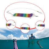 Maxbell Fishing Flasher Compact Effective Supplies for Men Women Fishing Enthusiasts Style A
