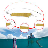 Maxbell Fishing Flasher Compact Effective Supplies for Men Women Fishing Enthusiasts Style C