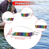 Maxbell Fishing Flasher Compact Effective Supplies for Men Women Fishing Enthusiasts Style D