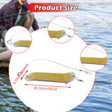 Maxbell Fishing Flasher Compact Effective Supplies for Men Women Fishing Enthusiasts Style F