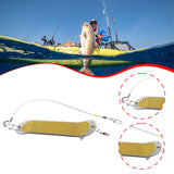 Maxbell Fishing Flasher Compact Effective Supplies for Men Women Fishing Enthusiasts Style F