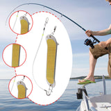 Maxbell Fishing Flasher Compact Effective Supplies for Men Women Fishing Enthusiasts Style F
