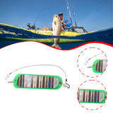 Maxbell Fishing Flasher Compact Effective Supplies for Men Women Fishing Enthusiasts Style H