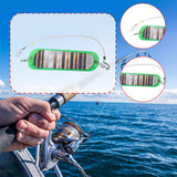 Maxbell Fishing Flasher Compact Effective Supplies for Men Women Fishing Enthusiasts Style H