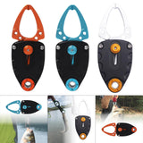 Maxbell Mini Fish Gripper Built in Spring for Gift Fishing Tackle Fish Lip Grip Tool Orange Black