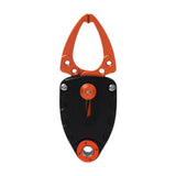 Maxbell Mini Fish Gripper Built in Spring for Gift Fishing Tackle Fish Lip Grip Tool Orange Black