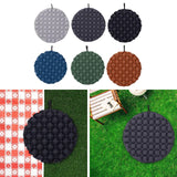 Maxbell Inflatable Seat Cushion Folded Office Chair Cushion for Floor Concerts Plane Gray