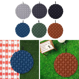 Maxbell Inflatable Seat Cushion Folded Office Chair Cushion for Floor Concerts Plane Gray