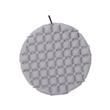 Maxbell Inflatable Seat Cushion Folded Office Chair Cushion for Floor Concerts Plane Gray