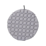 Maxbell Inflatable Seat Cushion Folded Office Chair Cushion for Floor Concerts Plane Gray