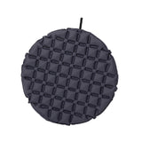 Maxbell Inflatable Seat Cushion Folded Office Chair Cushion for Floor Concerts Plane Dark Gray